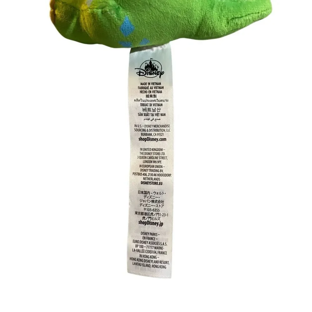 Disney rare chip and dale dinosaur Dino land, plush stuffed animal, 7 inch